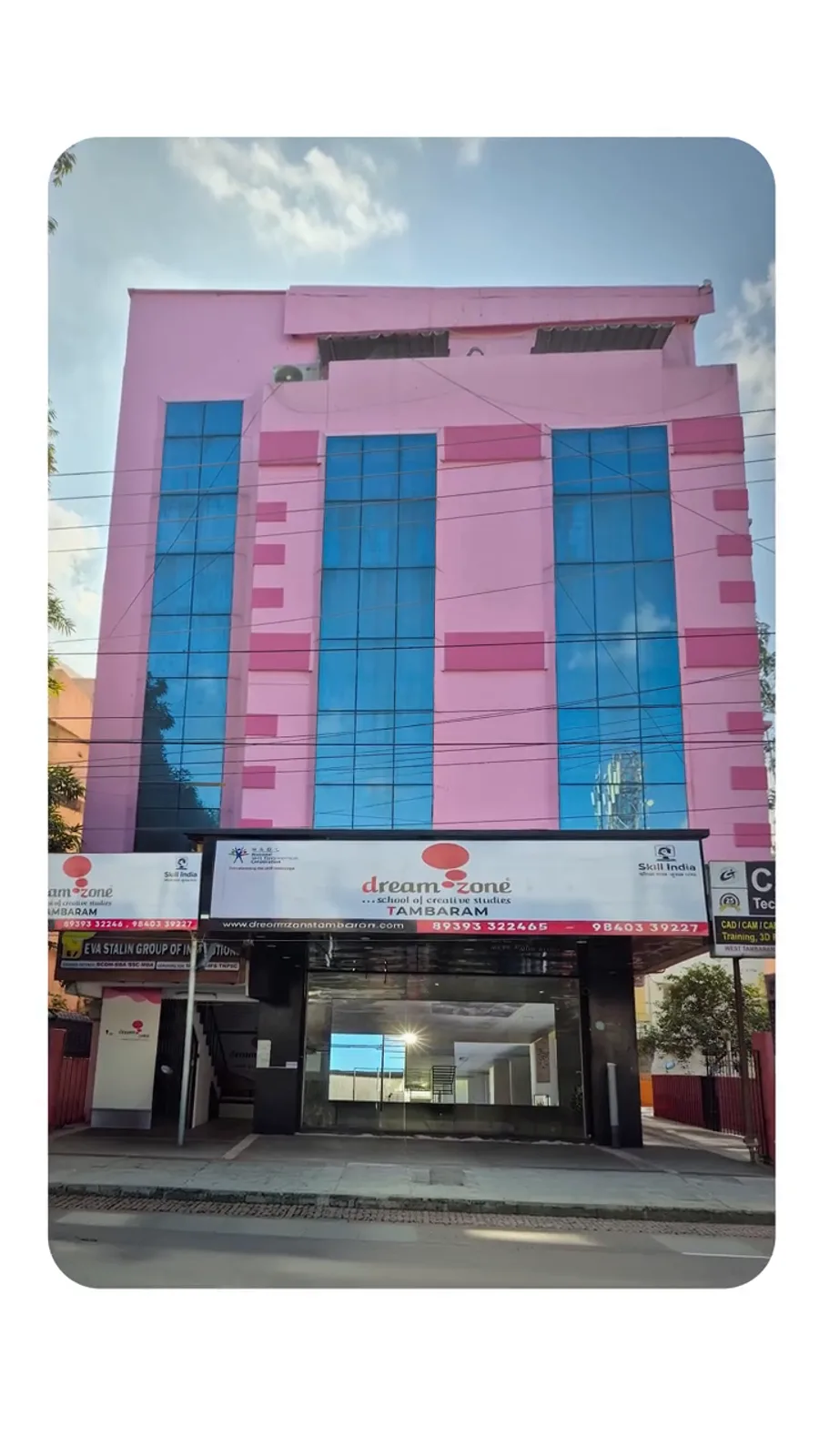 DreamZone Tambaram campus building — Tambaram West, beside Deepam Hospital, Chennai